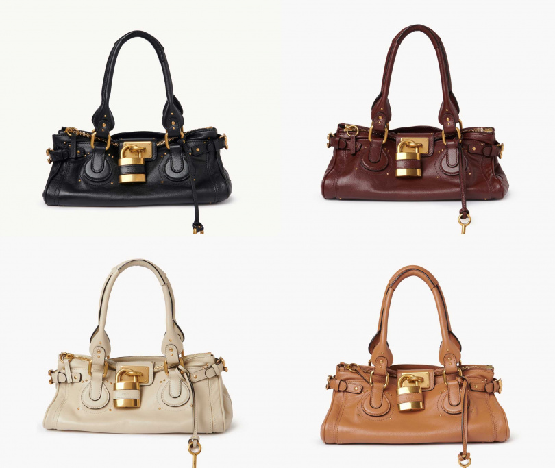 CHLOÉ PADDINGTON鎖頭包／89,900元（圖／品牌提供）