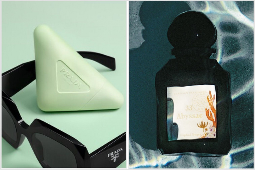 PRADA Beauty 顛覆綠護手霜 50ml/2,100元,BYREDO 莫哈維之影淡香精 50ml/6,280元。(圖/品牌提供)