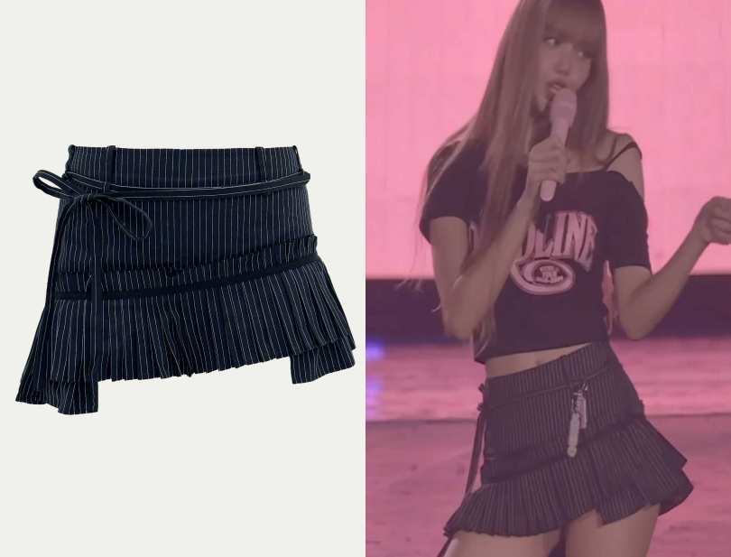 Lace-up Pleated Skirt 繫帶百褶裙／4500元（讀者提供、品牌提供）