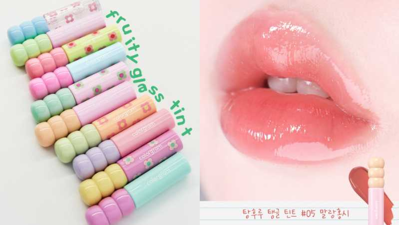 Colorgram 可麗格朗 糖葫蘆果汁水光唇釉/335元(圖/品牌提供、取自 colorgram.official IG)
