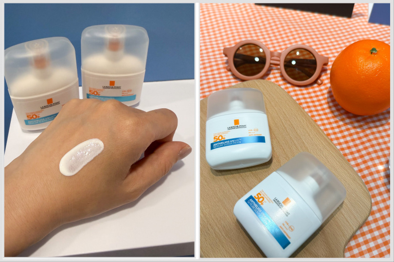 理膚寶水安得利UVAIR空氣感極效精華防曬SPF50+ PA++++ 50ml/940元。(圖/tingting攝)