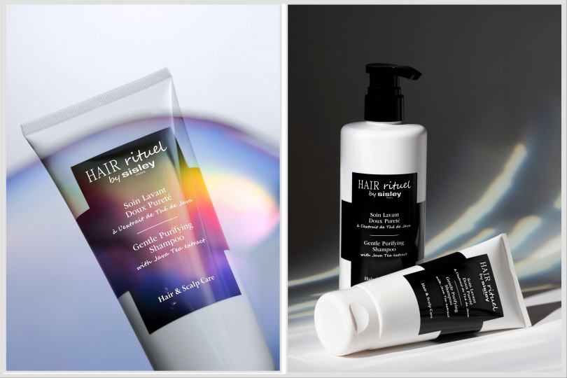Hair Rituel by Sisley賦活重升極淨喚活洗髮精200ml/2,700元;500ml/5,400元。(圖/品牌提供)