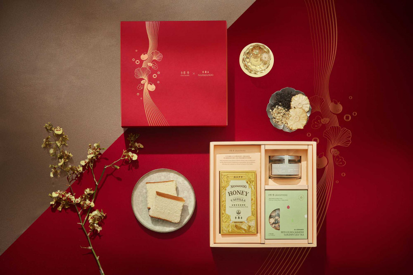 「豐盛滿載禮聯名新年禮盒」分為大、中、小盒三種選擇，讓大家在新春期間都能品嘗到最幸福感的滋味。