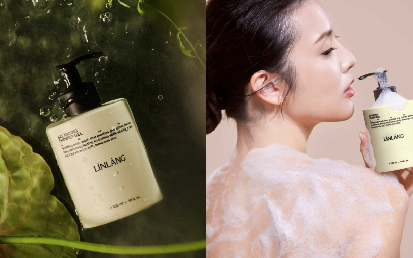 減壓系沐浴這樣選:LINLANG的馥活平衡沐浴露，透過佛手柑、柑橘與柚子的療癒優雅香氛，可緩和緊繃的肌膚，搭配羅勒、香根草、雪松與麝香的沈穩氣息，讓身心都沈靜下來，培養出好入眠的情緒。（圖／品牌提供）