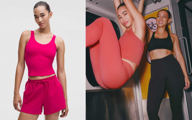 lululemon推出「Glow Up™」全新訓練服飾，讓你可盡情投入每次訓練。（圖／品牌提供）