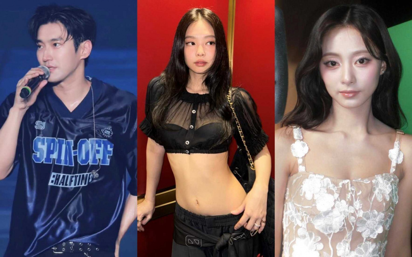 (圖/取自始源IG、子瑜IG、Jennie IG)