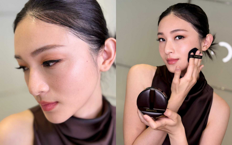 極度細膩的粉質,不結塊不卡粉,隨便拍也隨便美。(圖/吳雅鈴攝)