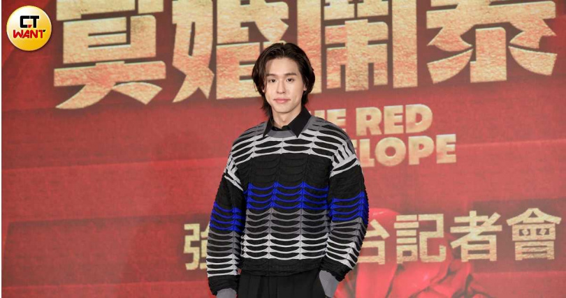 Billkin透露《冥婚鬧泰大》裡的熱舞橋段對他來說是大挑戰。(圖/侯世駿攝)