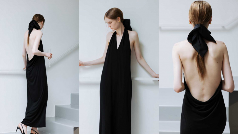 Studio Doe霧光繞頸美背洋裝／2,480元（圖／品牌提供）