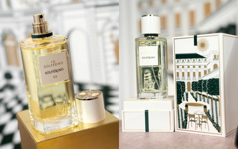 10款香調中最受台灣消費者歡迎的，便是浪漫玫瑰花香調的〈索菲黎諾10號〉、明亮橙花木質調的〈塞納河遊夢〉和高貴烏龍茶香調的〈皇家茶敘〉。（圖／吳雅鈴攝）