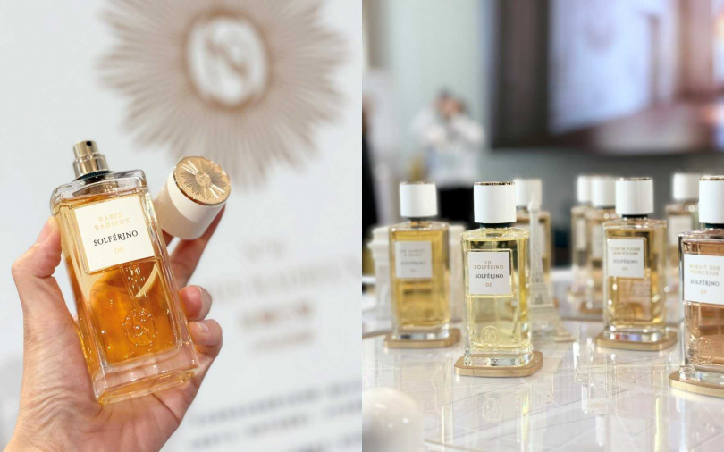SOLFÉRINO PARIS索菲黎諾引領香氛愛好者進入一場「光之城」的香氛之旅，將傳統與現代完美交織，展現出優雅又獨特的法式態度。（圖／吳雅鈴攝）