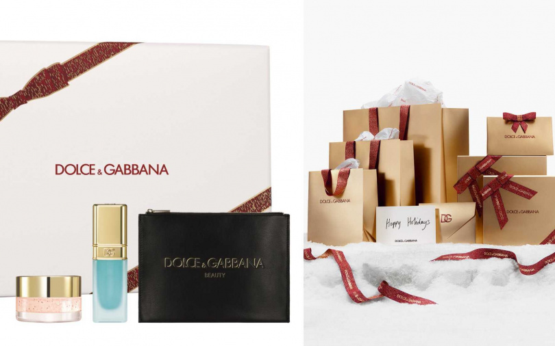 DOLCE&GABBANA唇部保養紅絲絨禮盒／3,250元（圖／品牌提供）