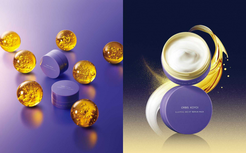 ORBIS酵美人晚安面膜2026 60g/1,000元 好好聞的柑橘香調,讓睡眠時光備感療癒。(圖/品牌提供)