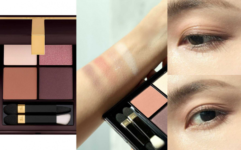 TOM FORD高級訂製四格眼影盤/3,750元(圖/吳雅鈴攝、品牌提供)