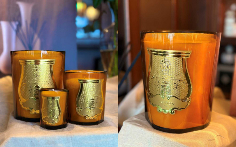 TRUDON沙丘之旅香氛蠟燭70g／1,880元、270g／4,080元、800g／18,980元、2.8kg／22,980元（圖／吳雅鈴攝）