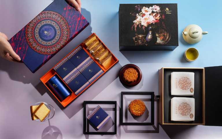 萬豪 果茶十光月餅禮盒/1,100元(圖/品牌提供)