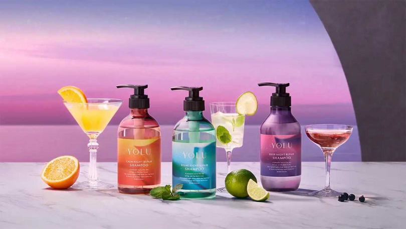 YOLU夏季限定的「微醺夜調系列」，只在寶雅&momo通路限定販售。（圖／品牌提供）