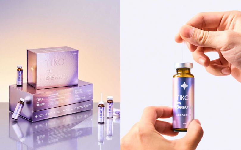 TIKO三胜肽光泌賦活飲21入／優惠價4,280元(原價4,680元)、7入／優惠價1,580元(原價1,880元)（圖／品牌提供）