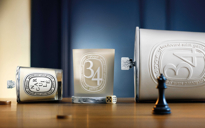 Diptyque以全新爵夢香氛系列的多樣品項，打造出光彩奪目的巴黎之夜，藉此致敬聖日耳曼德佩區的藝術氛圍與自由精神。（圖／品牌提供）