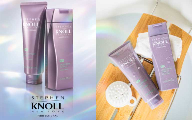 STEPHEN KNOLL 沙龍質感輕盈光采修護髮膜 220g/900元、自然光采修護髮膜 220g/900元(圖/品牌提供)