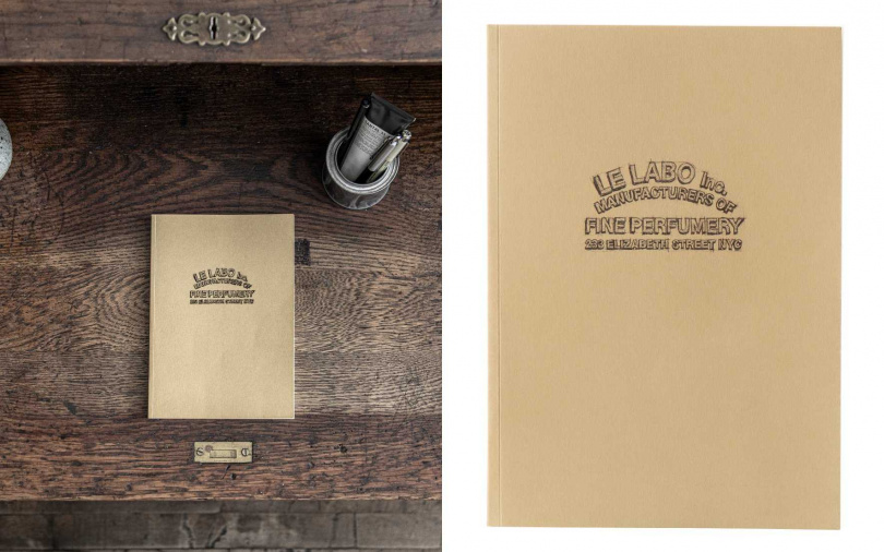 Le Labo檀香26香氛筆記本／1,550元（圖／品牌提供）