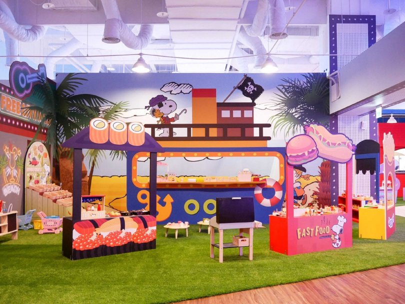台北萬豪酒店「Snoopy 樂園」住房專案，可在佔地170坪的史努比親子樂園暢玩18大主題驚喜世界。