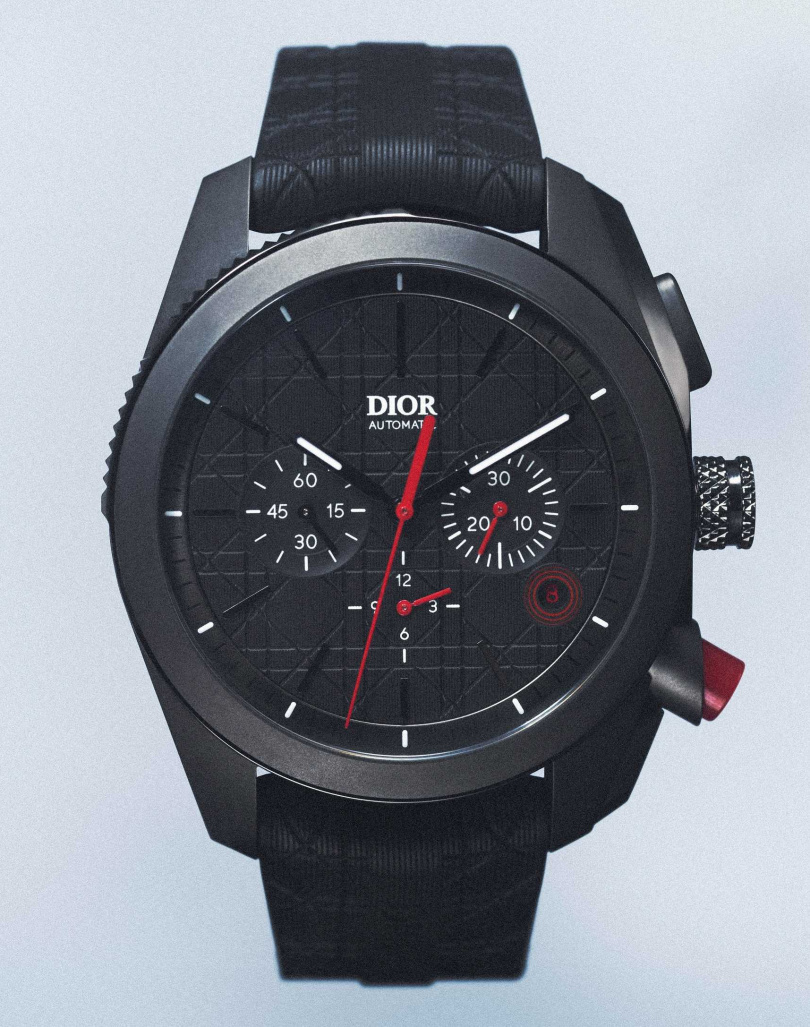 DIOR CHIFFRE ROUGE 41mm計時碼錶／ 435,000元（圖／品牌提供）