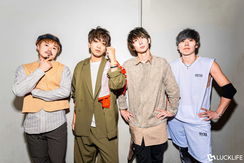 LUCKLIFE以《文豪野犬》片尾曲正式進軍主流音樂市場,至今仍為該系列演唱多首片尾曲。(圖/Hags Entertainment 、Welcome Music提供)