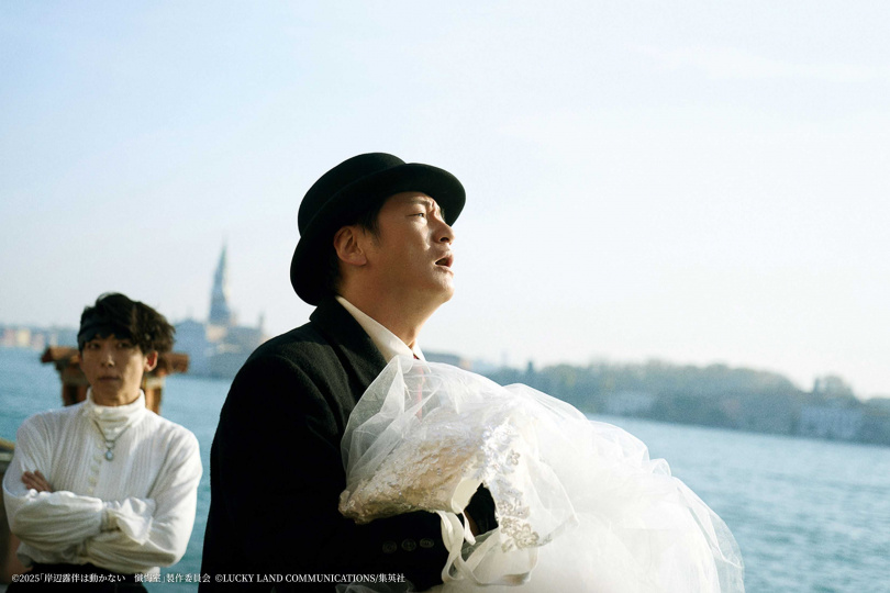 高橋一生分享有場告解室的戲讓他覺得很困難，井浦新穩穩地接住了他。（圖／原創娛樂提供）