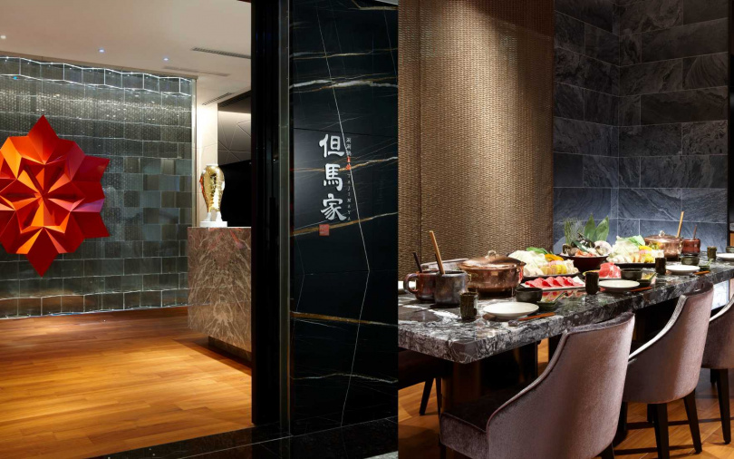 日式鍋物餐廳「但馬家涮涮鍋」位於文華精品5樓。（圖／品牌提供）