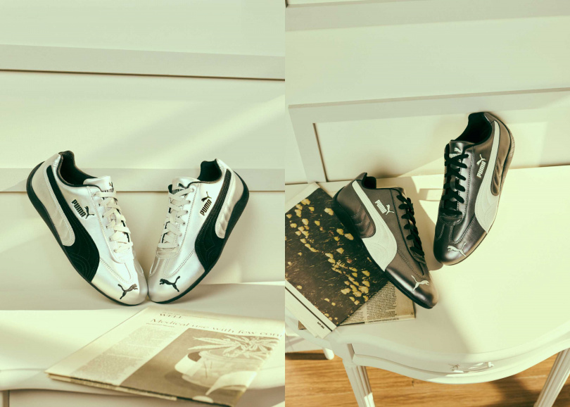 Puma SPEEDCAT Metallic 銀速賽車鞋/3,280元(圖/品牌提供)