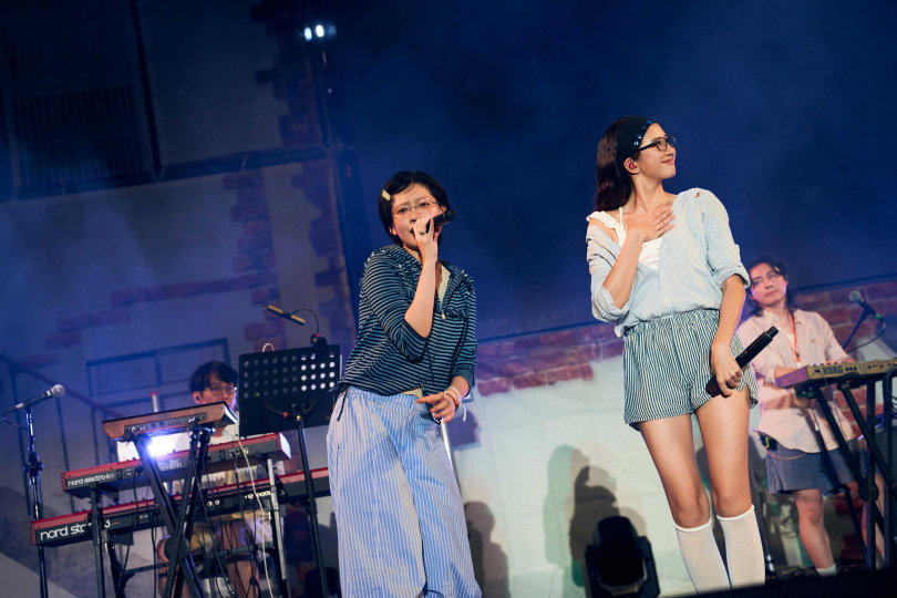 9m88與陳嫺靜同台合唱。(圖/PIPE Live Music提供)
