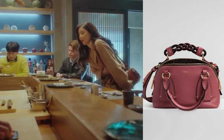 李寶英選用Chloé Daria咖啡色小型肩背提包／60,200元（圖／翻攝自網路）