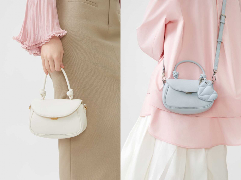 CHARLES & KEITH Sammie 掀蓋手提包/2,190元(圖/品牌提供)
