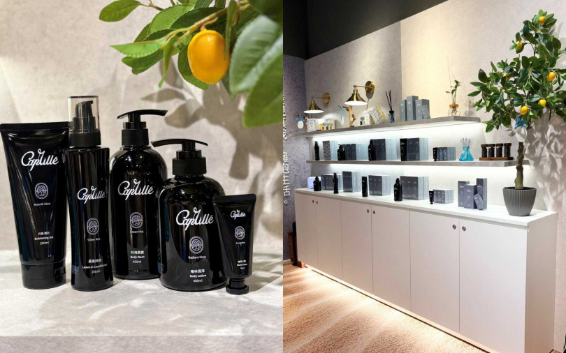以義大利卡布里島作為靈感發想的Caprillé，全台首發專櫃就在京站2F時尚大道。（圖／吳雅鈴攝）