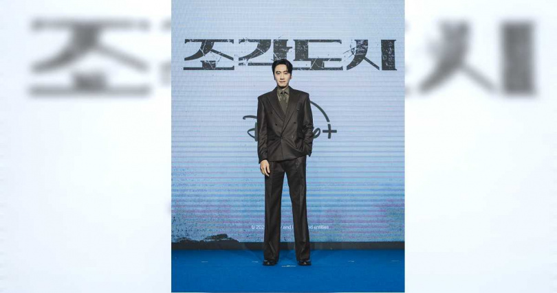 飾演負二代的李光洙,看劇本差點氣到吐口水。(圖/Disney+提供)