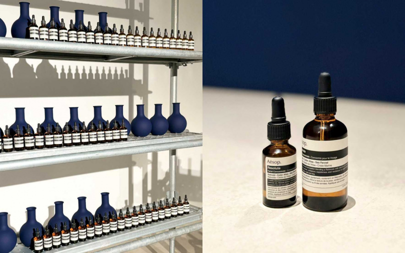 Aesop時韌煥肌精粹油25ml／2,800元、60ml／5,200元（圖／吳雅鈴攝）