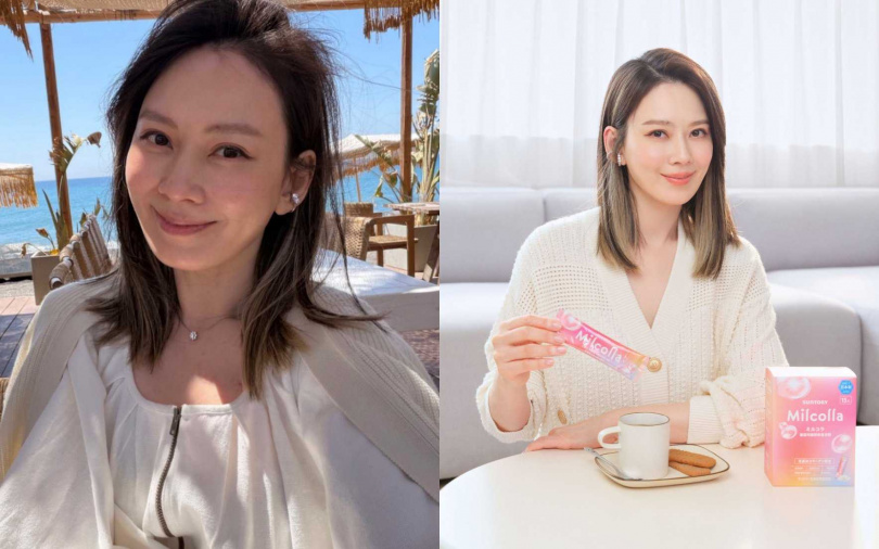 Melody已默默愛用10年的就是蜜露珂娜的膠原蛋白粉。（圖／取自Melody IG、品牌提供）