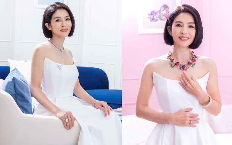 楊采妮演繹Tiffany & Co. 2023高級珠寶展精彩作品（圖／品牌提供）