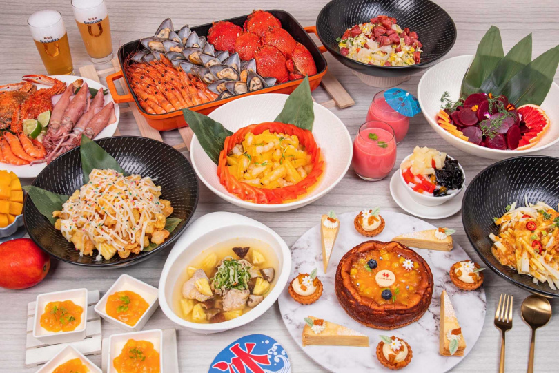 百宴自助餐廳推出一系列「夏日祭」美食盛宴。