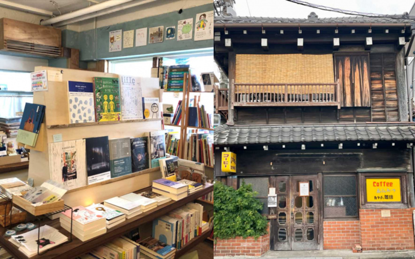 左圖為Hiruneko Books、右圖為KAYABA咖啡。(圖/ひるねこBOOKS、カヤバ珈琲提供)