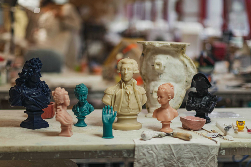 好精采的TRUDON雕像蠟燭系列（圖／品牌提供）