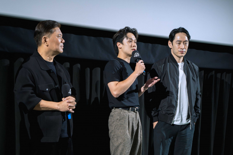 許瑞奇（中）他分享為了詮釋「阿好」，提前兩年開始做角色功課。（圖／甲上娛樂提供）