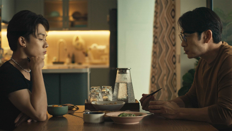 許瑞奇（左）與路斯明在《好孩子》飾演交往穩定的伴侶。（圖／甲上娛樂提供）