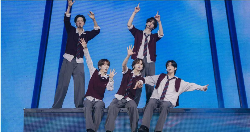 TWS在粉絲熱情呼喊下,四度安可。(圖/讀者提供)