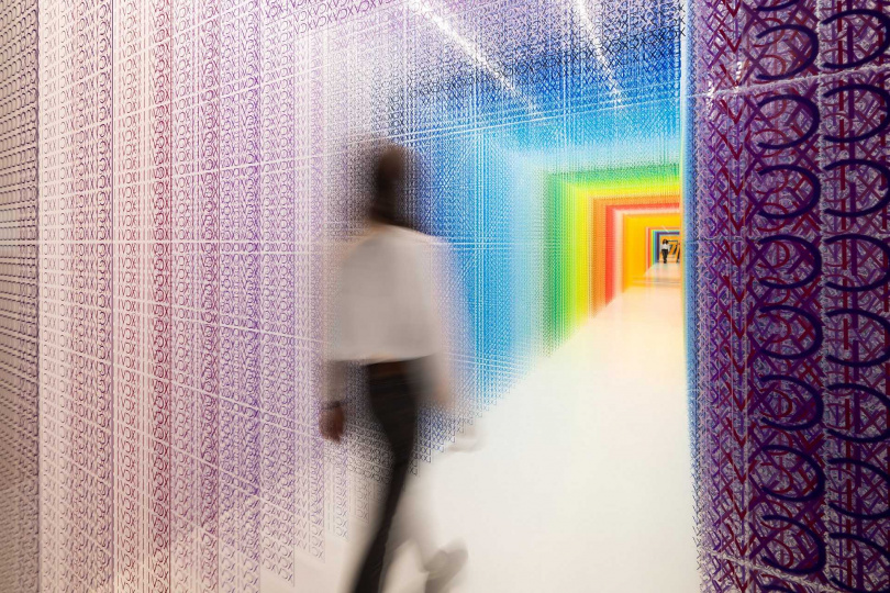 建築師、藝術家兼設計師 Emmanuelle Moureaux 的創作《100 colors no.50 Serpenti》（圖／品牌提供）
