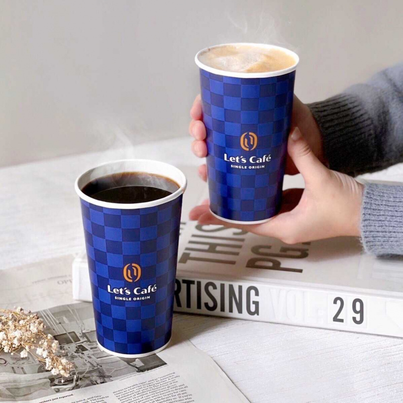 為讓各位體驗全新風貌的Let’s Café單品咖啡，即日起至12/26，於實體店舖推出單品咖啡大杯任選2杯119元優惠！