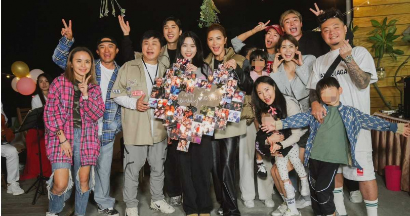 小馬、林柏妤等多位朋友，特別前往苗栗為小禎慶生。（圖／客家電視台提供）