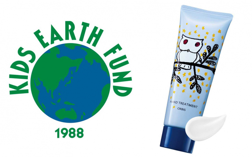 ORBIS櫻花滋潤護手霜-童心彩繪版70g／300元　兼具洗練感與可愛度的設計風格，打造出「成人也會想隨身攜帶」的包裝設計。（圖／品牌提供）