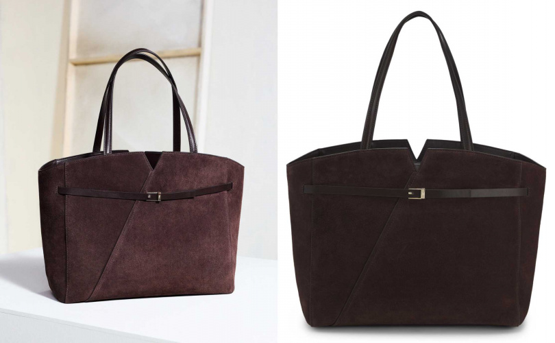 BOSS Revers麂皮大型托特包/17400元(圖/品牌提供)